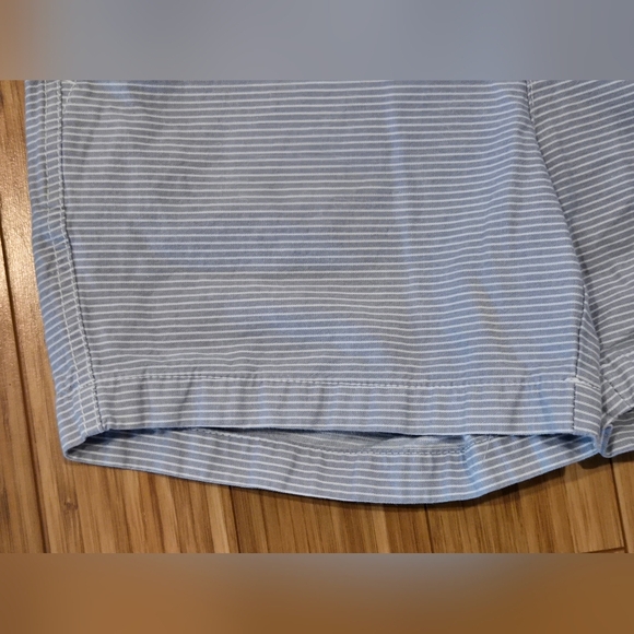 ❤️ Gap Blue Striped Shorts - Picture 2 of 9